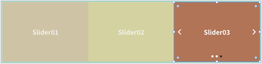 ステート設定_Slider02を選択_Slider03も同じように調節